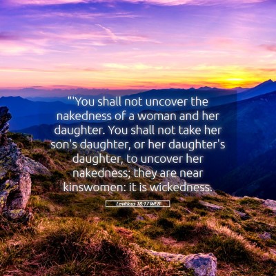 Picture 05 - Leviticus 18:17 WEB - 