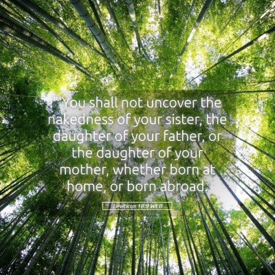 Picture 05 - Leviticus 18:9 WEB - 