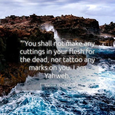 Picture 05 - Leviticus 19:28 WEB - 