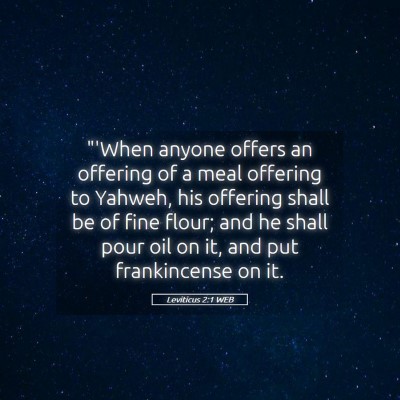 Picture 05 - Leviticus 2:1 WEB - 