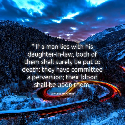 Picture 05 - Leviticus 20:12 WEB - 