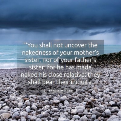 Picture 05 - Leviticus 20:19 WEB - 