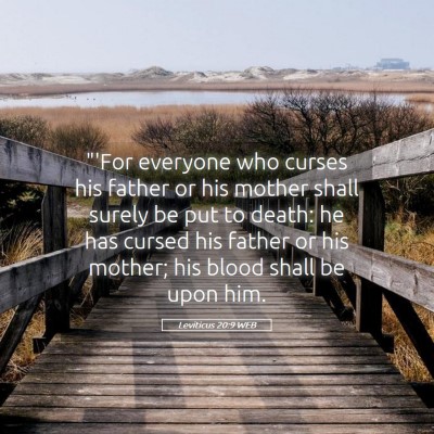 Picture 05 - Leviticus 20:9 WEB - 