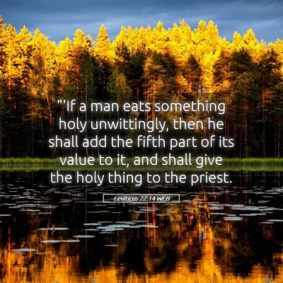 Picture 05 - Leviticus 22:14 WEB - 