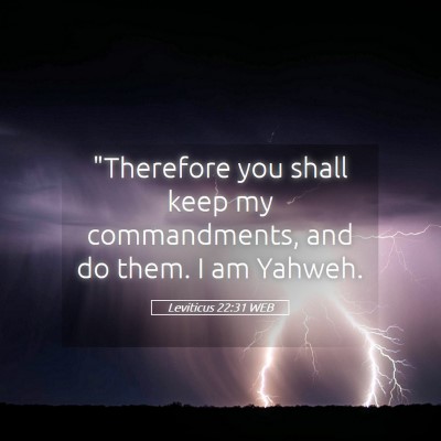 Picture 05 - Leviticus 22:31 WEB - 