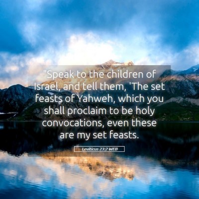 Picture 05 - Leviticus 23:2 WEB - 