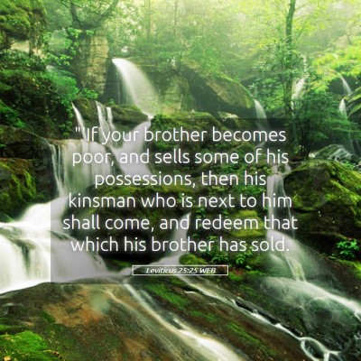 Picture 05 - Leviticus 25:25 WEB - 