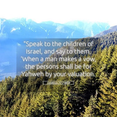 Picture 05 - Leviticus 27:2 WEB - 