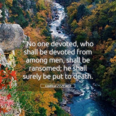 Picture 05 - Leviticus 27:29 WEB - 