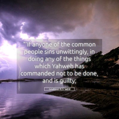 Picture 05 - Leviticus 4:27 WEB - 