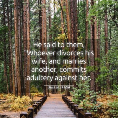 Picture 05 - Mark 10:11 WEB - He said to them, 