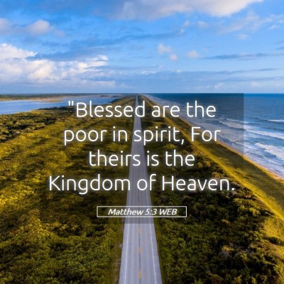 Picture 05 - Matthew 5:3 WEB - 
