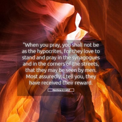 Picture 05 - Matthew 6:5 WEB - 