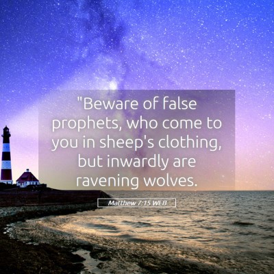 Picture 05 - Matthew 7:15 WEB - 