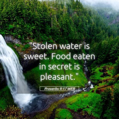 Picture 05 - Proverbs 9:17 WEB - 
