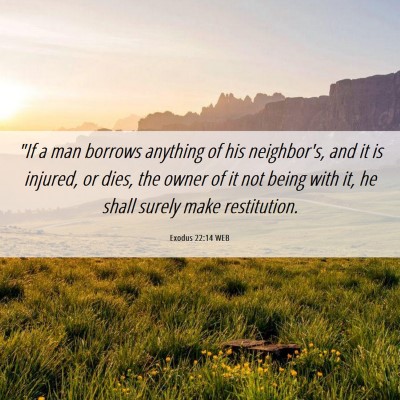 Picture 06 - Exodus 22:14 WEB - 