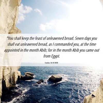 Picture 06 - Exodus 34:18 WEB - 