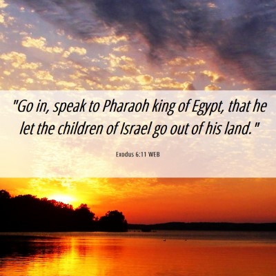 Picture 06 - Exodus 6:11 WEB - 