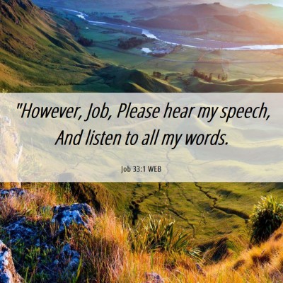 Picture 06 - Job 33:1 WEB - 