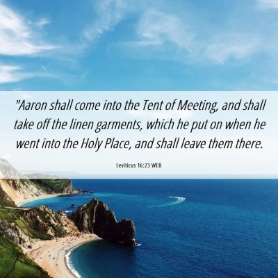 Picture 06 - Leviticus 16:23 WEB - 