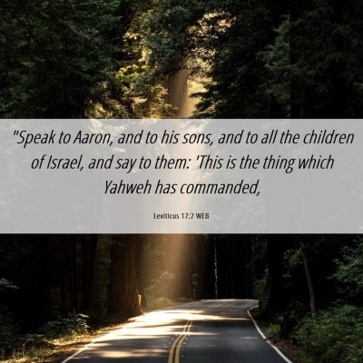Picture 06 - Leviticus 17:2 WEB - 