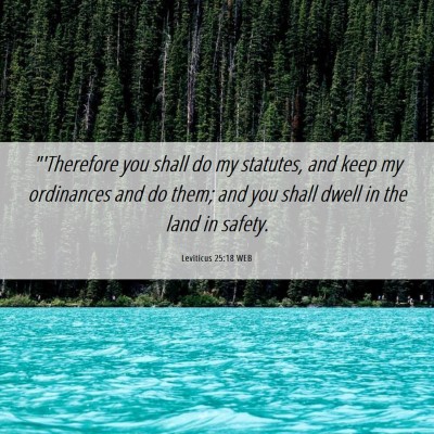 Picture 06 - Leviticus 25:18 WEB - 