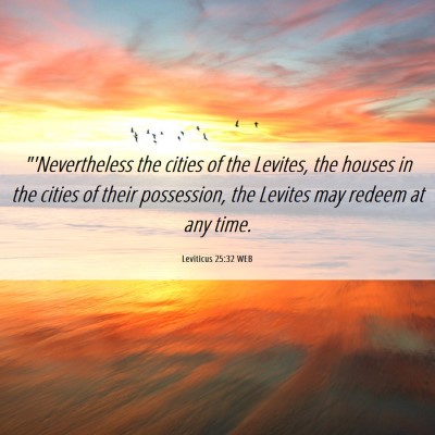 Picture 06 - Leviticus 25:32 WEB - 