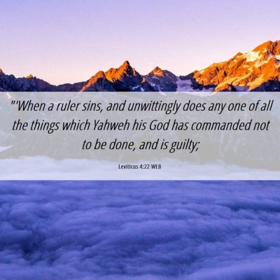 Picture 06 - Leviticus 4:22 WEB - 