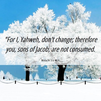 Picture 06 - Malachi 3:6 WEB - 