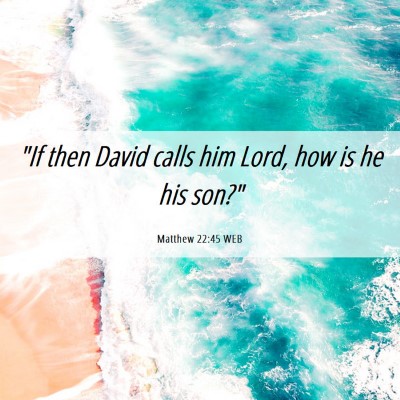 Picture 06 - Matthew 22:45 WEB - 