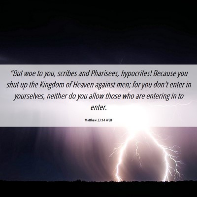 Picture 06 - Matthew 23:14 WEB - 