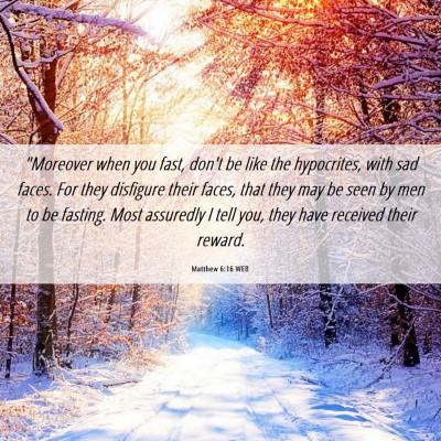 Picture 06 - Matthew 6:16 WEB - 