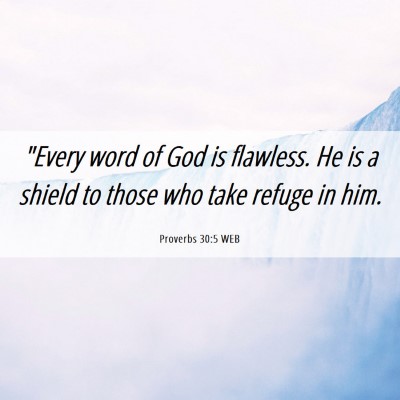 Picture 06 - Proverbs 30:5 WEB - 