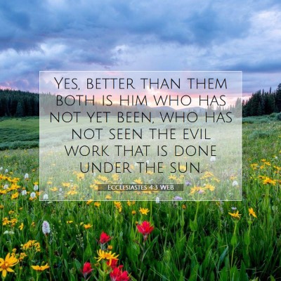 Picture 07 - Ecclesiastes 4:3 WEB - Yes, better than them both is him who has not yet - Bible Verse Picture
