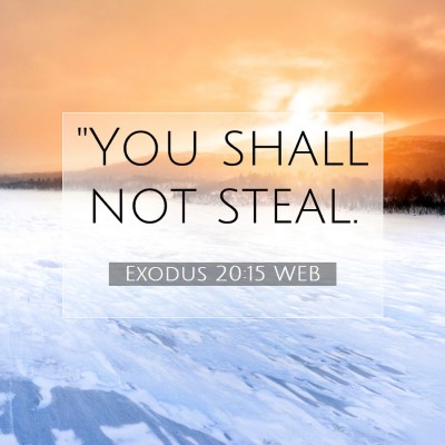 Picture 07 - Exodus 20:15 WEB - 
