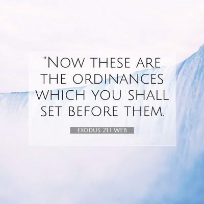 Picture 07 - Exodus 21:1 WEB - 