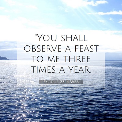 Picture 07 - Exodus 23:14 WEB - 