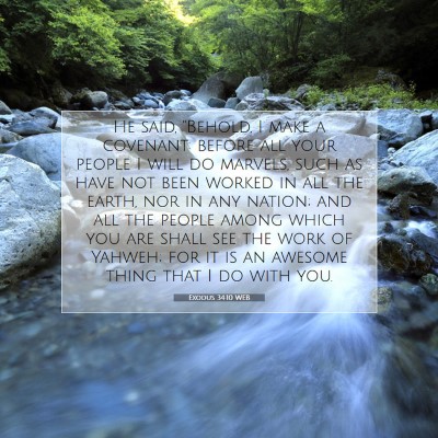 Picture 07 - Exodus 34:10 WEB - He said, 