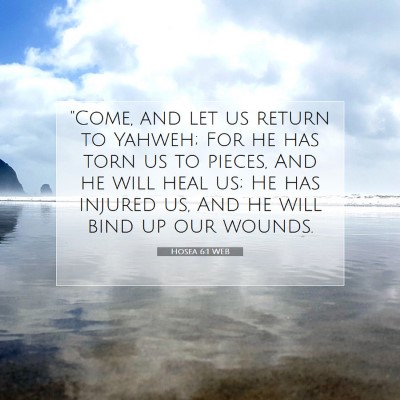 Picture 07 - Hosea 6:1 WEB - 