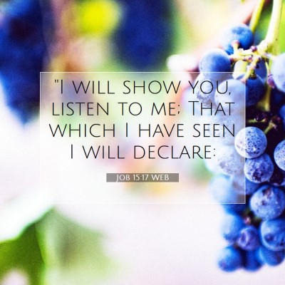 Picture 07 - Job 15:17 WEB - 