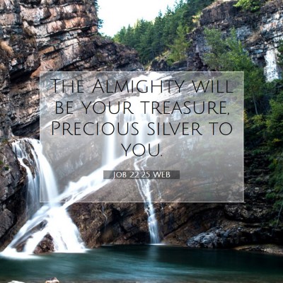 Picture 07 - Job 22:25 WEB - The Almighty will be your treasure, Precious - Bible Verse Picture
