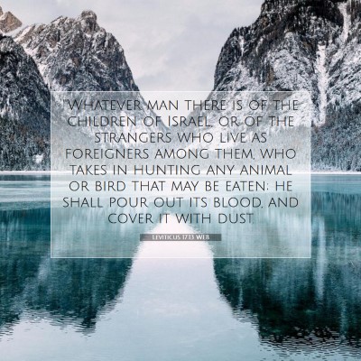 Picture 07 - Leviticus 17:13 WEB - 