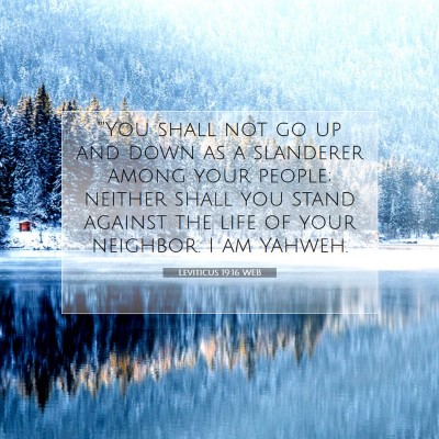 Picture 07 - Leviticus 19:16 WEB - 