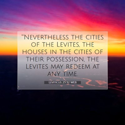 Picture 07 - Leviticus 25:32 WEB - 