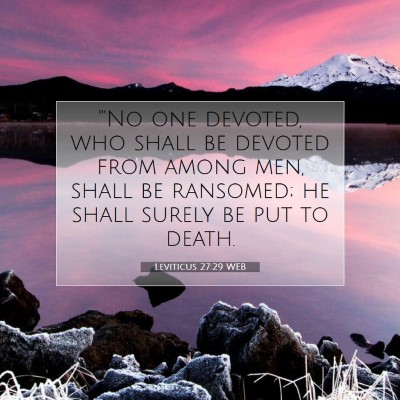 Picture 07 - Leviticus 27:29 WEB - 