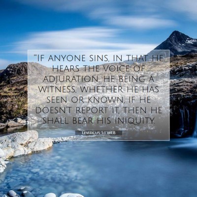 Picture 07 - Leviticus 5:1 WEB - 