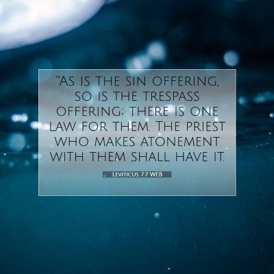 Picture 07 - Leviticus 7:7 WEB - 