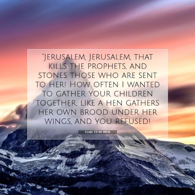 Picture 07 - Luke 13:34 WEB - 
