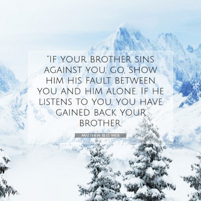 Picture 07 - Matthew 18:15 WEB - 