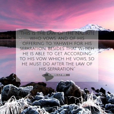 Picture 07 - Numbers 6:21 WEB - 